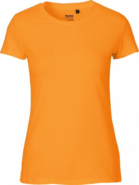 Neutral - Organic Fit T-Shirt Women - Okay Orange