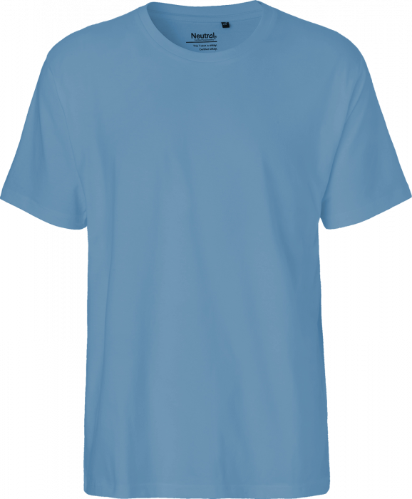 Neutral - Organic Classic Cotton T-Shirt - Dusty Indigo
