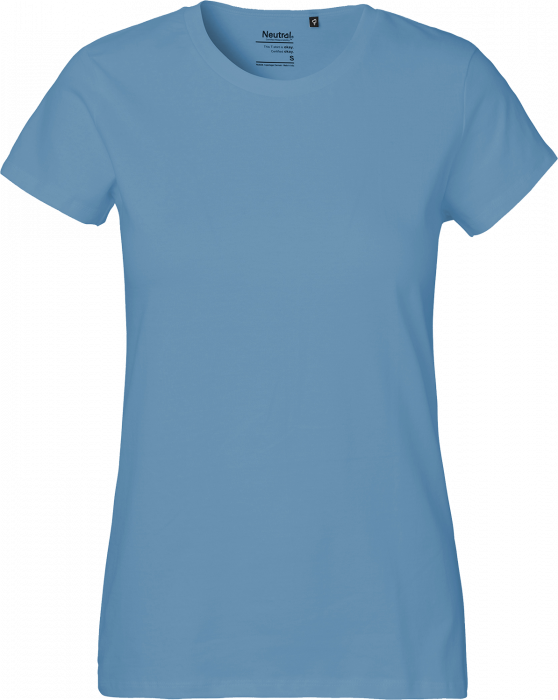 Neutral - Organic Cotton T-Shirt Women - Dusty Indigo