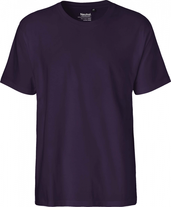 Neutral - Organic Classic Cotton T-Shirt - Purple