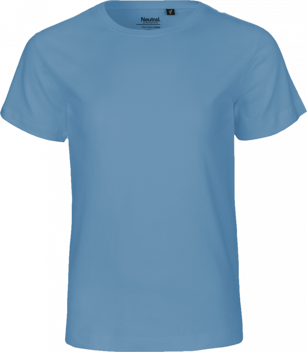 Neutral - Organic Cotton T-Shirt - Dusty Indigo