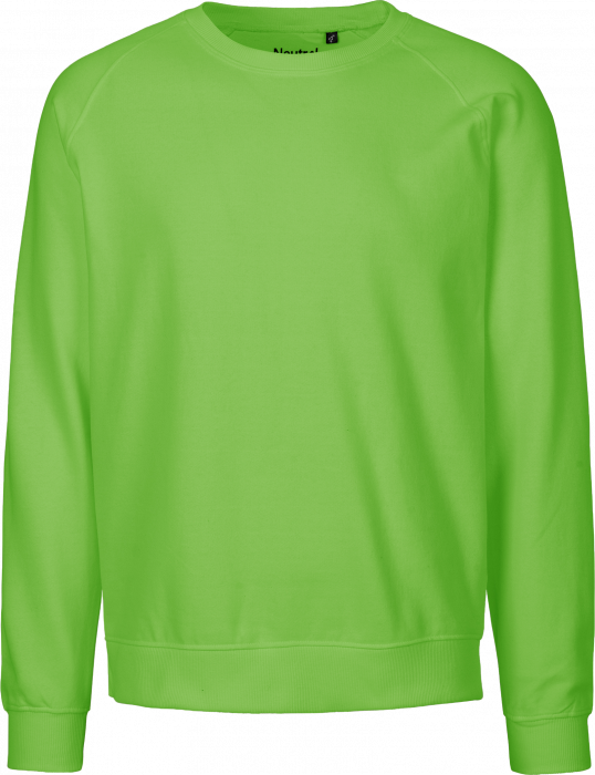 Neutral - Organic Cotton Sweatshirt. - Lime