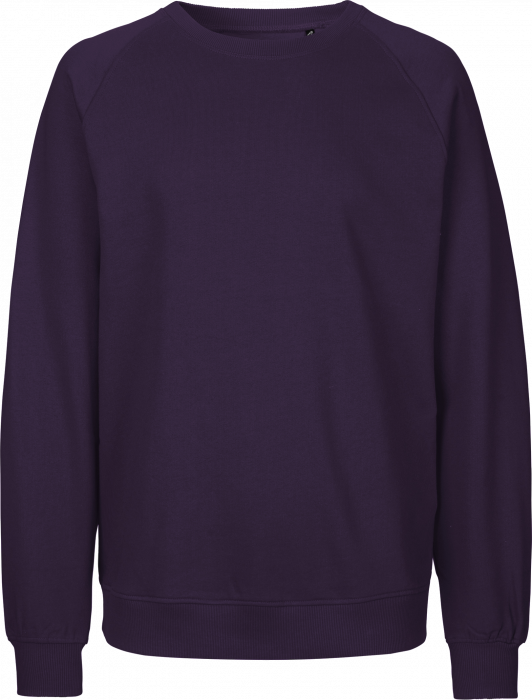 Neutral - Økologisk Bomulds Sweatshirt - Purple