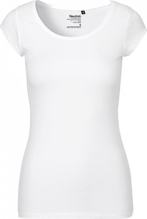 Neutral - Rundhalset T-Shirt Dame - White
