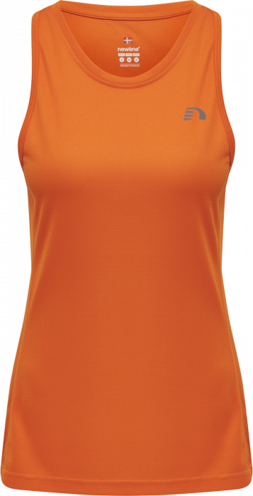 Newline Core Women s Sleeveless Running T Shirt Orange 500102 Sportyfied