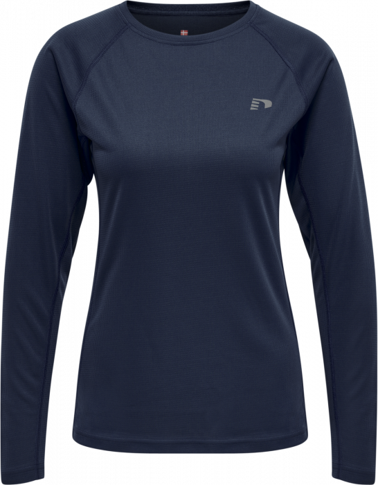 Newline - Core Women's Long-Sleeved Running T-Shirt - Black Iris