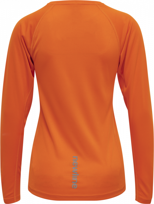 Newline - Core Women's Long-Sleeved Running T-Shirt - Orange