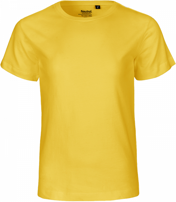 Neutral - Organic Cotton T-Shirt - Yellow