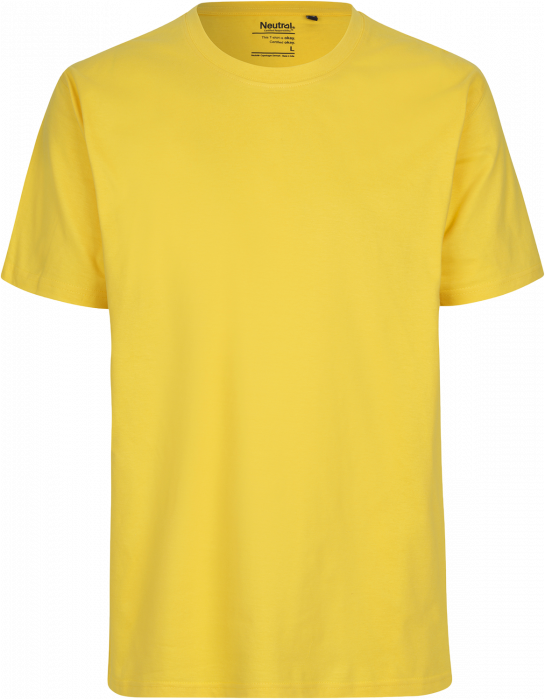 Neutral - Organic Classic Cotton T-Shirt - Yellow