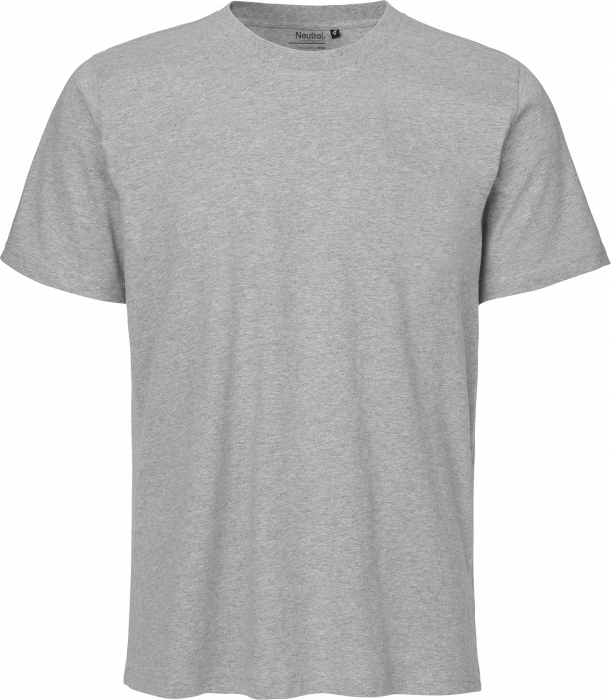 Neutral Organic cotton unisex regular t-shirt › Sport Grey (O60002