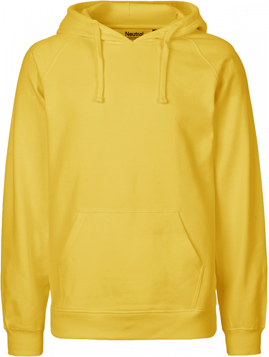 Neutral Organic cotton hoodie › Yellow 