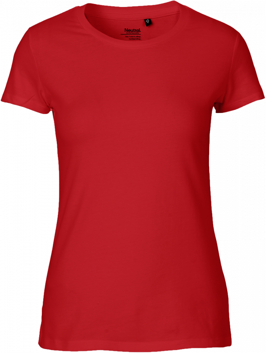 Neutral - Organic Fit T-Shirt Women - Red