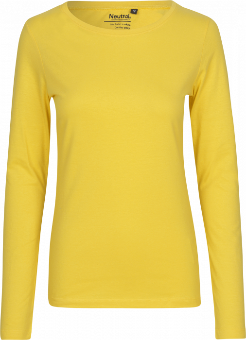 Neutral - Long Sleeve T-Shirt Female - Yellow