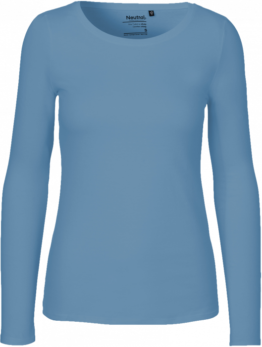Neutral - Long Sleeve T-Shirt Female - Dusty Indigo