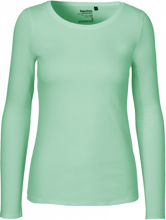 Neutral - Long Sleeve T-Shirt Female - Dusty Mint