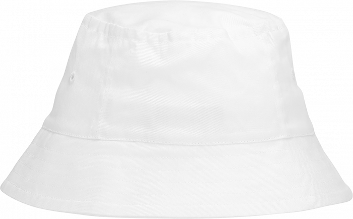 Neutral - Organic Cotton Bucket Hat - White