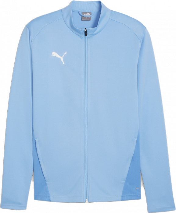 Puma - Teamgoal Training Jacket W. Zip - Azul claro & branco