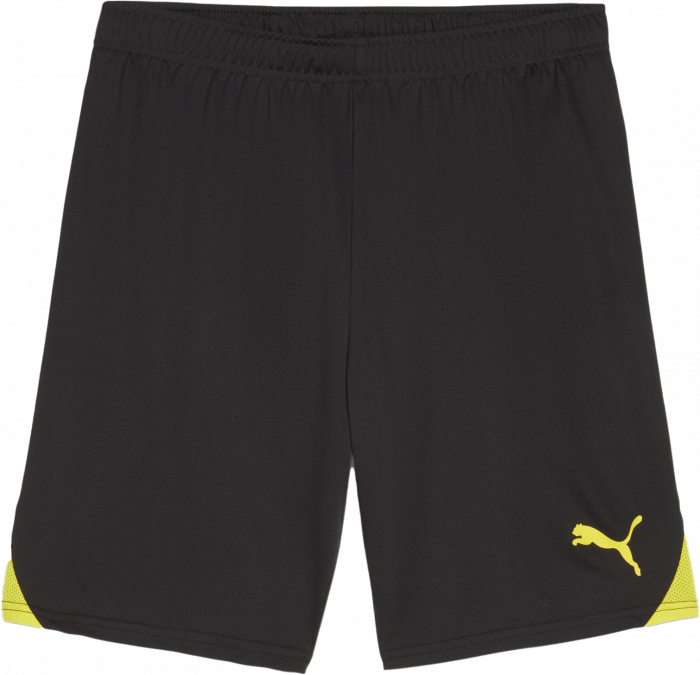 Puma - Teamgoal Shorts - Czarny & żółty