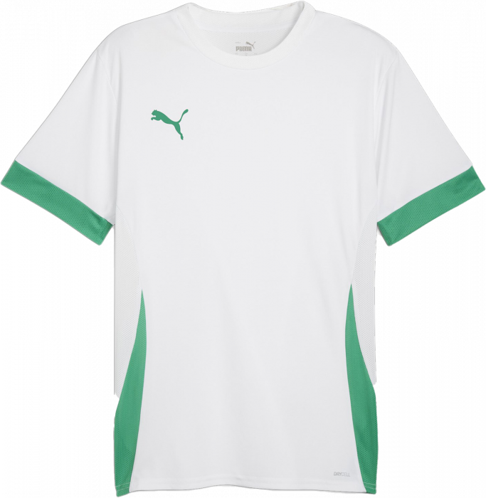 Puma - Teamgoal Matchday Jersey Jr. - Weiß & sport green