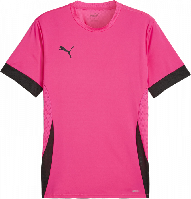 Puma - Teamgoal Matchday Jersey Jr. - Fluro Pink Pes & schwarz
