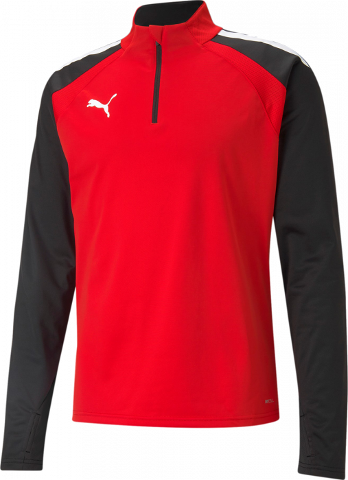 Puma TeamLIGA training 1/4 zip top › Red & black (657236) › 7 Colors