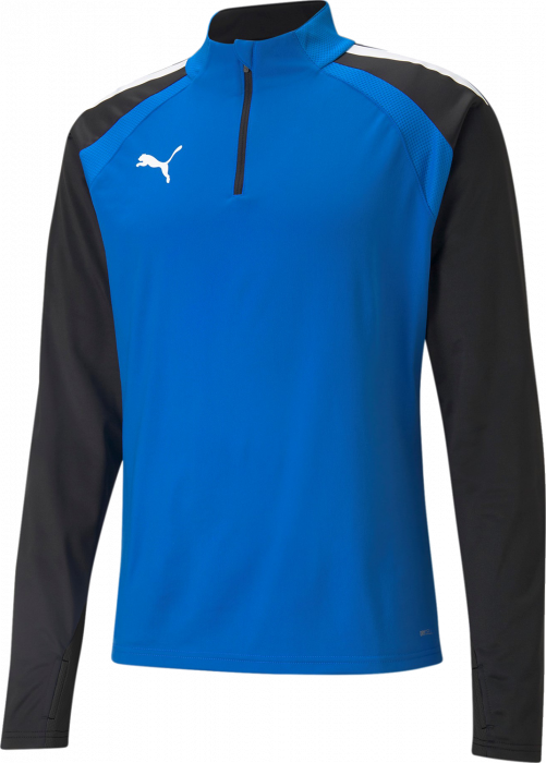 Puma TeamLIGA training 1/4 zip top › Blue & black (657236) › 7 Colors ›  Hoodies & sweatshirts