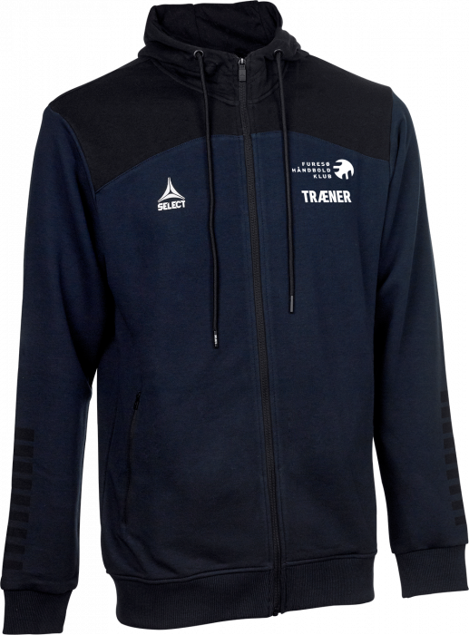 Select - Furesø Håndbold Full-Zip Hoodie Men - Blu navy & nero