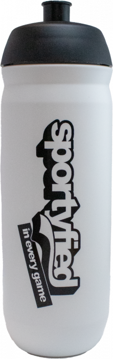 Sportyfied - Water Bottle - White & black