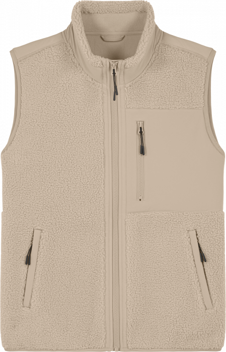 Stanley/Stella - Liner Fleece Vest - Desert Dust 