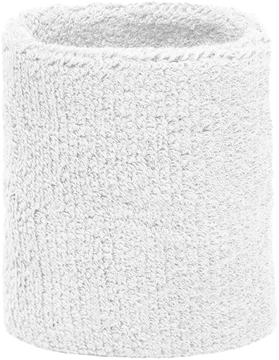 Sportyfied - Short Sweat Band - White