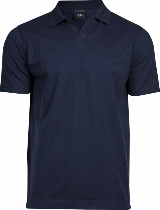 Tee Jays Men's Organic Polo in Durable Stretch Fit › Marine (1404