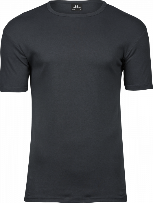 Tee Jays - Organic Interlock T-Shirt For Men - Dark Grey