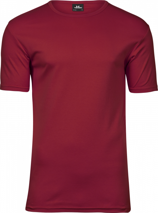 Tee Jays - Organic Interlock T-Shirt For Men - Deep Red