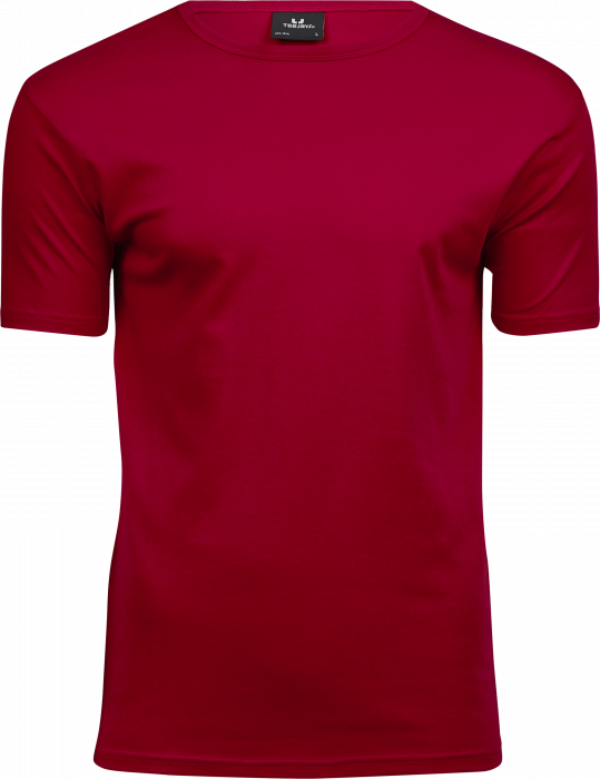 Tee Jays - Organic Interlock T-Shirt For Men - RED - Red
