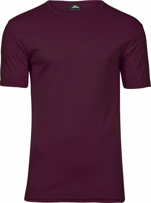 Tee Jays - Organic Interlock T-Shirt For Men - Wine