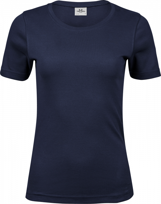 Tee Jays - Comfy Organic Interlock Tee For Women - Navy