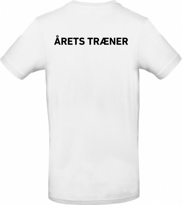 B&C - Årets Træner Bomulds T-Shirt - White